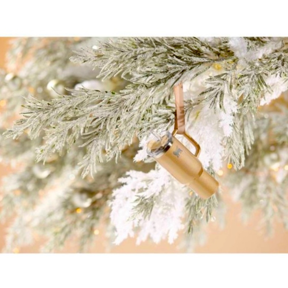*** LIMITED EDITION *** Stanley Water Bottle Keychain Christmas Tree Ornament